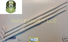 White 3 9dBi RP-SMA Antennas Asus RT-N16 RT-N66U RT-AC66U AC1750 D-Link DGL-4500 picture