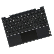New For Lenovo 100E Chromebook 2nd Gen AST 82CD Palmrest Keyboard 5CB0Z21474 US picture