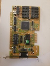 Trident 8916Cx2/4/8 LC2  Video Card for DOS Retro Gaming used  picture
