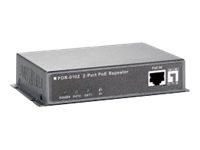 LevelOne POR-0102 PoE Repeater 1Gbps 2-Port TCP/IP Dual Repeater 552014 picture