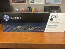 New HP 202A Black Original LaserJet Toner Cartridge, CF500A picture