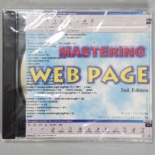 VTG Software Mastering Web Page 2nd Edition CD-ROM HTML Tutorial 1998 Windows 98 picture
