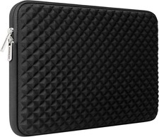 13 Inch Laptop Sleeve Shockproof Diamond Foam Padded Case for Laptop, Black picture