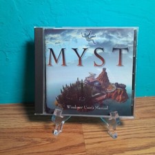 MYST PC Windows Computer CD Rom Award Winning Game with Windows 95 Users Manual picture
