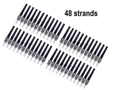 100M ST-ST Outdoor Armored Singlemode 48 Strands Fiber Patch Cord picture
