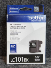 New Genuine Brother LC101 Black Ink Cartridge DCP-J152W, MFC-J245 Exp 10/2022 picture