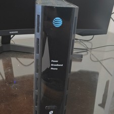 AT&T BGW210 Broadband Gateway Router Modem w/ Phone & Broadband Status Lights picture