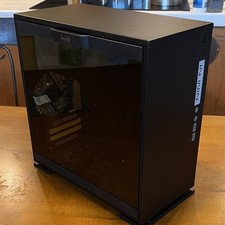 In Win 301 Mini Tower PC Case Black Steel, Tempered Glass Side Panel picture