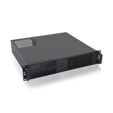 RackChoice 2U Micro ATX Compact Rackmount 2 x 5.25 Chassis Support ATX PS2 PS... picture