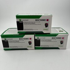 New Genuine Lexmark 80C1XM0 Magenta Extra High-Yield Unison Toner Cartridge picture