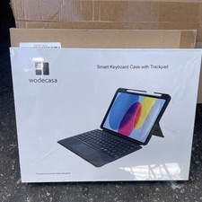 Wodecasa Smart Keyboard Case with Trackpad for iPad 12.9-13 Black picture