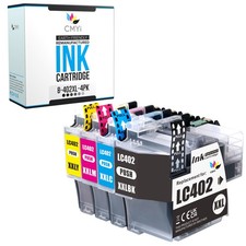 Compatible CMYi Black Color Ink Cartridges Lot fits Brother LC402XL for MFC picture