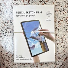 Pencil Sketch Film Screen Protector, 3 assorted ipad models 48 pcs lot picture