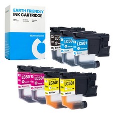 7PK OSI Compatible LC501 Ink Cartridges fits Brother MFC-J1260DW J1360DW J1410DW picture