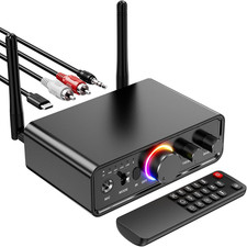 Upgraded M18 Bluetooth 5.3 Audio Receiver Transmitter for Home Stereo TV, Hifi W picture