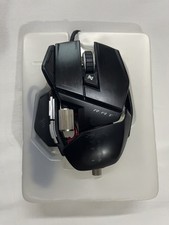 Mad Catz R.A.T. 5 RAT 5 Laser Gaming Mouse Black 5600 DPI w/ 5 Weights PC Mac picture