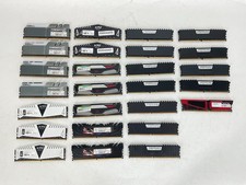 LOT OF 26 Mixed 8GB DDR4 Shielded RAM Desktop Mixed Brands & Speeds - All Tested picture