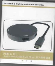 HOMI 4-1 USB-C MULTIFUNCTIONAL CONVERTER NEW IN BOX FREE USA SHIPPING picture