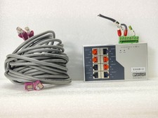 PHOENIX CONTACT FL SWITCH SF 8TX 2832771 8-PORT INDUSTRIAL ETHERNET SWITCH 24VDC picture