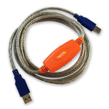 - USB 3.0 Super Speed Transfer Cable - USB Data Transfer Cable PC to PC - Compat picture