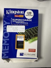 Kingston Technology KVR400/512R PC3200 CL3 184 Pin Dimm Memory Sealed picture