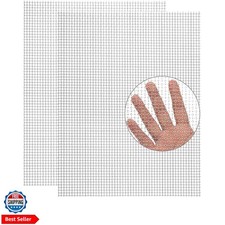 Upgraded 2Pack Mesh Screen Crimped 304, 5 Mesh 11 X 14.2 inch, Not Easy Falli... picture