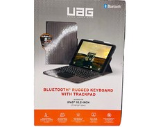 UAG Bluetooth Rugged Keyboard Case with Trackpad For iPad 10.2