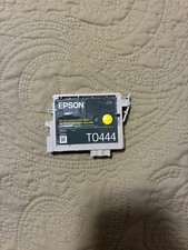 Genuine OEM Epson Ink Cartridge T0444 Yellow NEW picture