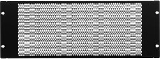 Professional 4U Rack Mount Spacer with Perforated Airflow Design - Black Finish picture