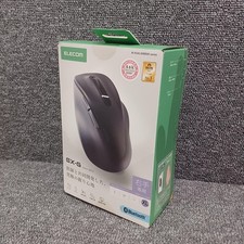 Unused Elecom M-XGXL30BBSKBK Black Wireless Mouse picture