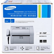 SAMSUNG SF-760P Multifunction Laser Printer Copy/Fax/Print/Scan BRAND NEW IN BOX picture