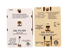 (2) Excelsus Wall Mount Z-Blocker DSL Filter Z-330W (4-wire)  Z-330CW (2-wire) picture