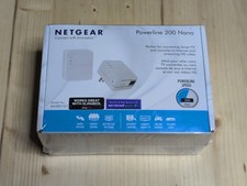 NEW/SEALED NETGEAR Powerline 200 Nano Network Adapter Kit (Model XAVB2101) picture