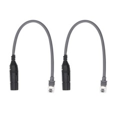 1 Pair SPX Male To RJ45 Adapter Female Connector For Gen 3 V3 Rectangular picture