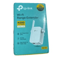 TP-Link N300 WiFi Extender RE105 Single Band WiFi Signal Booster 2.4Ghz (N) B2 picture