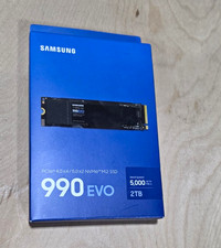 Samsung 990 EVO 2TB M.2 NVMe Internal SSD PCIe 4.0 x4/5.0 x2 picture