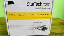 2S1P Native PCI Express Parallel Serial Combo Card with 16550 UART StarTech picture