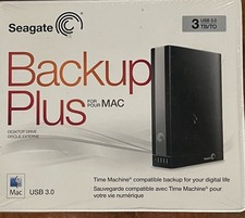 Seagate Backup Plus 3TB Desktop Drive PC Mac USB 3.0 picture