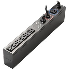 Eaton Basic Rack PDU HotSwap MBP 2U 110-125V 16A 1.92 kW 5-20P and 6 5-20R picture