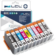 LCL Ink Cartridge Pigment 10 Packs Replacement Canon PFI 300 Ink imagePROGRAF picture
