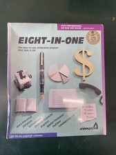 VINTAGE IBM PC Eight-In-One 5.25 DISKS Floppy Disks Spinnaker Software Sealed picture