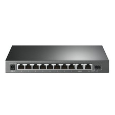 10 Port Gigabit Desktop Switch with 8 PoE Ports and 1 SFP Slot for Network picture