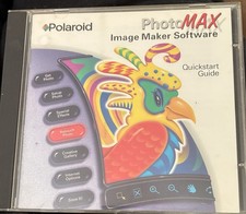 Polaroid PhotoMax Image Maker Software - 1998 Quickstart Guide PC CD ROM picture