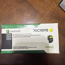 Good for Lexmark 70C10Y0 Yellow Toner Cartridge picture