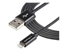 StarTechcom Apple Lightning to USB Cable Black Digital Cable/Data USBLT2MB picture