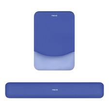 MOSISO Wrist Rest Support for Mouse Pad&Keyboard Set, Medium, Royal Blue picture