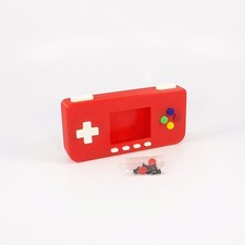 PiGRRL Zero Game Boy Case RED NinjaFlex Buttons Screws Raspberry Pi Zero Gameboy picture