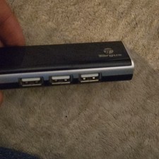 Targus USB 4-Port Hub Black Hub/Splitter Box USB to USB Connector 1:4 A3 picture
