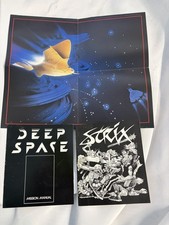Deep Space 512K Commodore Amiga Manual  Poster   and Book RARE FIND picture