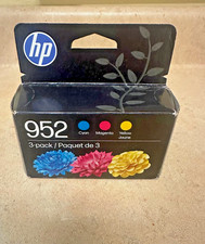 HP 952 3-Pack Ink Cartidge Cyan Magenta And Yellow (New) exp 02/2028 picture